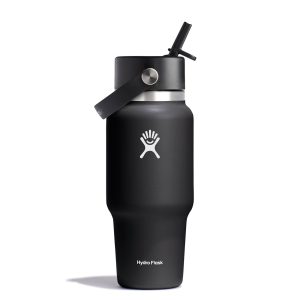 24 oz Travel Bottle with Flex Straw Cap